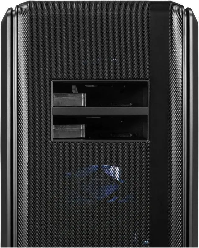 Alt view image 8 of 18 - Cooler Master MasterBox NR600P E-ATX Mid-Tower with Dual Hot Swap Bays, SSI-EEB Compatible, SD Card Reader, Fine Mesh Front Panel and Adaptive Storage Support