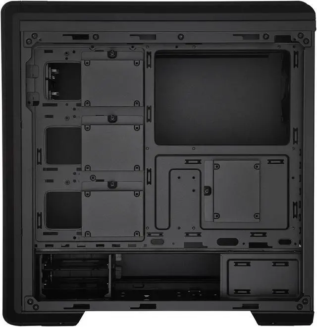 Alt view image 4 of 18 - Cooler Master MasterBox NR600P E-ATX Mid-Tower with Dual Hot Swap Bays, SSI-EEB Compatible, SD Card Reader, Fine Mesh Front Panel and Adaptive Storage Support