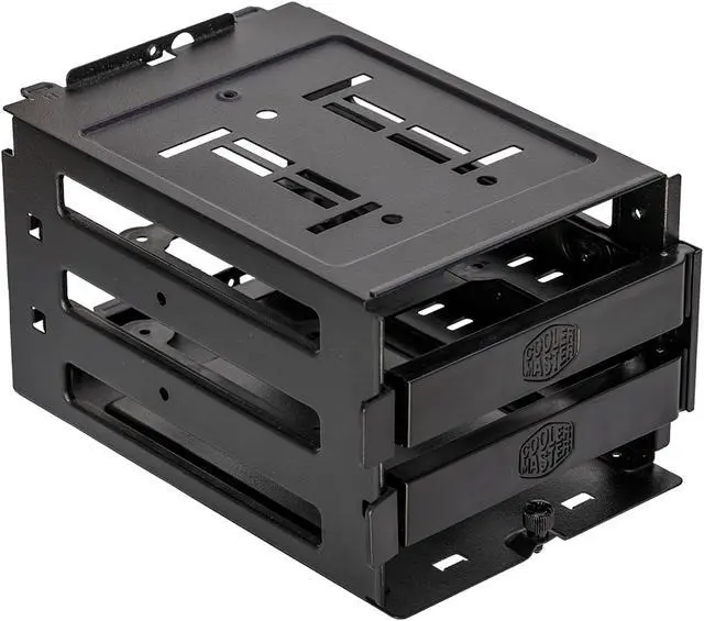 Alt view image 12 of 18 - Cooler Master MasterBox NR600P E-ATX Mid-Tower with Dual Hot Swap Bays, SSI-EEB Compatible, SD Card Reader, Fine Mesh Front Panel and Adaptive Storage Support