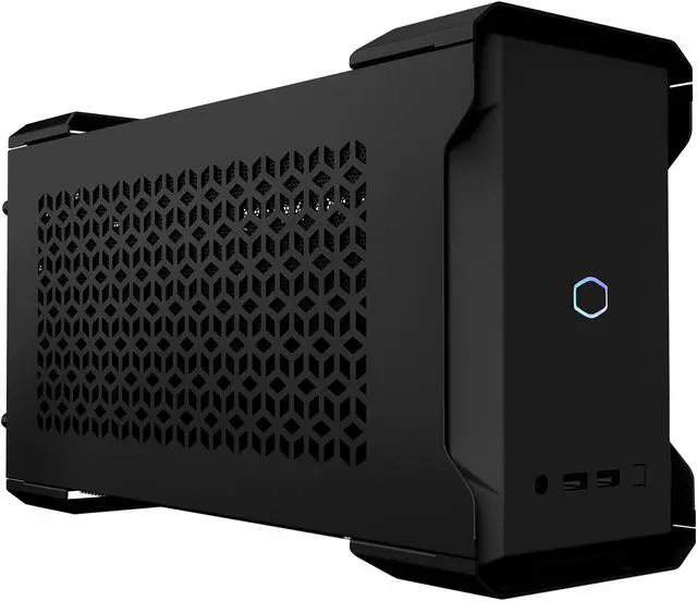 Main image of Cooler Master MasterCase NC100 SFF Small Form Factor 7.9 Liter Case with V650 Gold SFX PSU, GPUs 2.5 slots up to 320mm for Intel NUC 9 Extreme Element