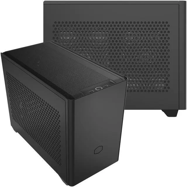 Alt view image 3 of 15 - Cooler Master NR200 SFF Small Form Factor Mini-ITX Case with Vented Panel, Triple-slot GPU, Tool-Free and 360 Degree Accessibility