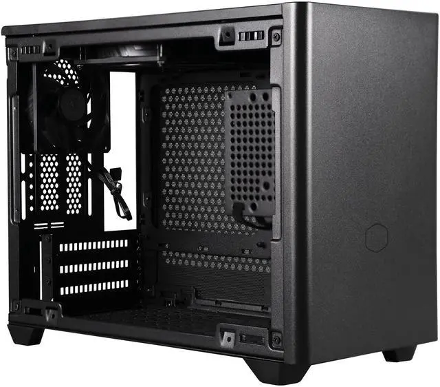 Alt view image 2 of 15 - Cooler Master NR200 SFF Small Form Factor Mini-ITX Case with Vented Panel, Triple-slot GPU, Tool-Free and 360 Degree Accessibility