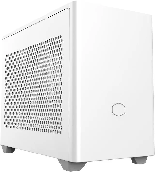 Main image of Cooler Master Cooler Master NR200 White SFF Small Form Factor Mini-ITX Case with Vented Panel, Triple-slot GPU, Tool-Free and 360 Degree Accessibility