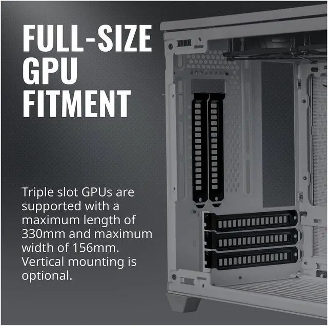 Alt view image 18 of 19 - Cooler Master Cooler Master NR200 White SFF Small Form Factor Mini-ITX Case with Vented Panel, Triple-slot GPU, Tool-Free and 360 Degree Accessibility