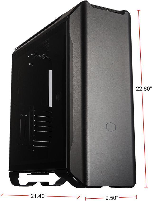 Cooler Master MasterCase SL600M Black Edition ATX Mid-Tower with Aluminum  Panels