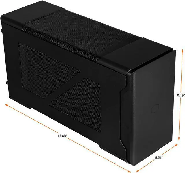 Alt view image 4 of 15 - Cooler Master MasterCase EG200 Thunderbolt 3 External Graphics Card (EGPU) Enclosure with Hard Drive Dock, Laptop Stand and USB Hub