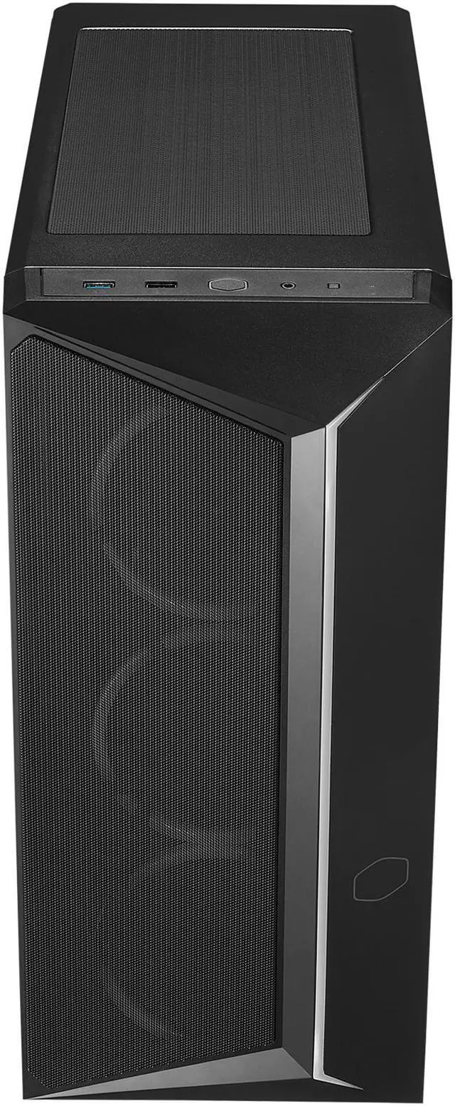 Alt view image 10 of 19 - Cooler Master CMP 510 ATX Mid-Tower with Mesh Intakes, ARGB Edge Strip, Tempered Glass Side Panel, Triple 120mm ARGB Lighting Fans
