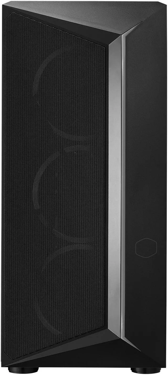 Alt view image 3 of 19 - Cooler Master CMP 510 ATX Mid-Tower with Mesh Intakes, ARGB Edge Strip, Tempered Glass Side Panel, Triple 120mm ARGB Lighting Fans
