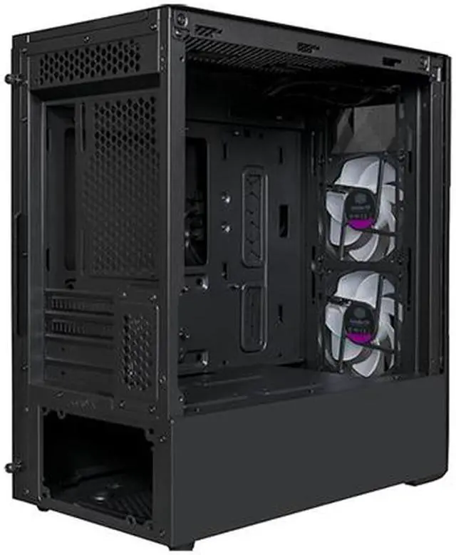 Alt view image 8 of 9 - Cooler Master TD300 Mesh TD300-KGNN-S00 Black Steel / Mesh / Plastic / Tempered Glass Micro ATX Tower Computer Case