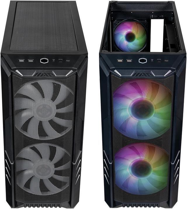 Alt view image 5 of 16 - Cooler Master HAF 500 H500-KGNN-S00 Black Steel / Plastic / Tempered Glass ATX Mid Tower Computer Case