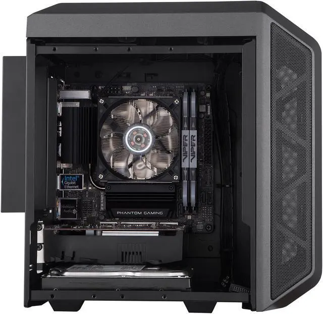 Alt view image 12 of 18 - Cooler Master MasterCase H100 ARGB - Mini-ITX PC Case with High-Volume Airflow, Compact Fine Mesh Chassis, Flexible Hardware Capacity