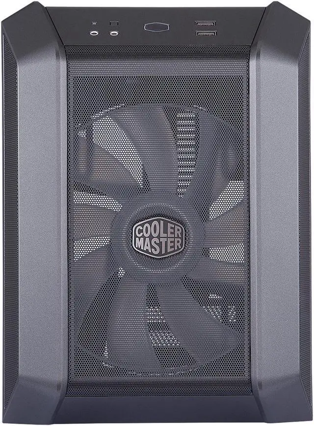 Alt view image 3 of 18 - Cooler Master MasterCase H100 ARGB - Mini-ITX PC Case with High-Volume Airflow, Compact Fine Mesh Chassis, Flexible Hardware Capacity