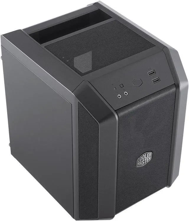 Alt view image 9 of 18 - Cooler Master MasterCase H100 ARGB - Mini-ITX PC Case with High-Volume Airflow, Compact Fine Mesh Chassis, Flexible Hardware Capacity