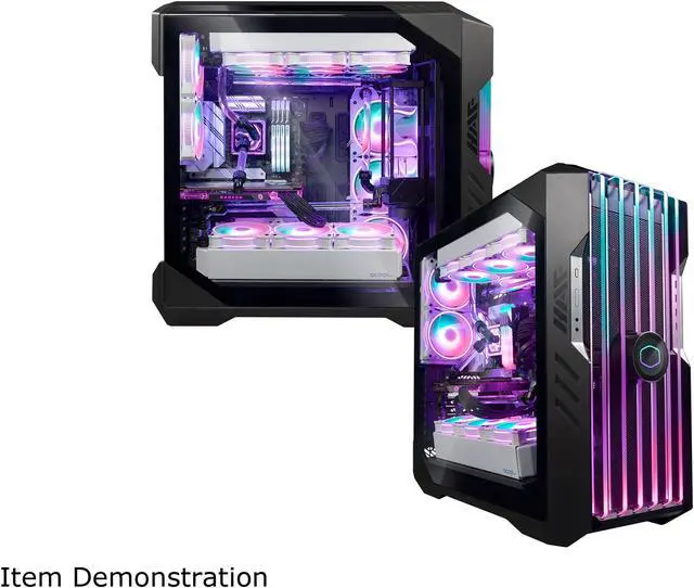 Alt view image 8 of 17 - Cooler Master HAF700 EVO H700E-IGNN-S00 Titanium Grey SGCC Steel / Mesh / ABS Plastic / Tempered Glass ATX Full Tower Computer Case