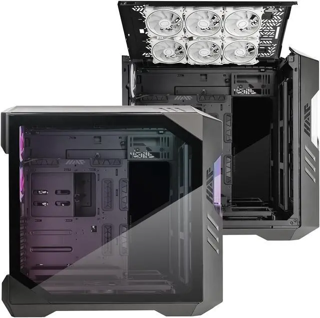 Alt view image 5 of 17 - Cooler Master HAF700 EVO H700E-IGNN-S00 Titanium Grey SGCC Steel / Mesh / ABS Plastic / Tempered Glass ATX Full Tower Computer Case