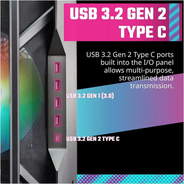 Alt view image 7 of 20 - Cooler Master HAF700 H700-IGNN-S00 Titanium Grey SGCC Steel / Mesh / ABS Plastic / Tempered Glass ATX Full Tower Computer Case