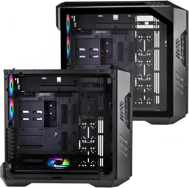 Alt view image 13 of 20 - Cooler Master HAF700 H700-IGNN-S00 Titanium Grey SGCC Steel / Mesh / ABS Plastic / Tempered Glass ATX Full Tower Computer Case