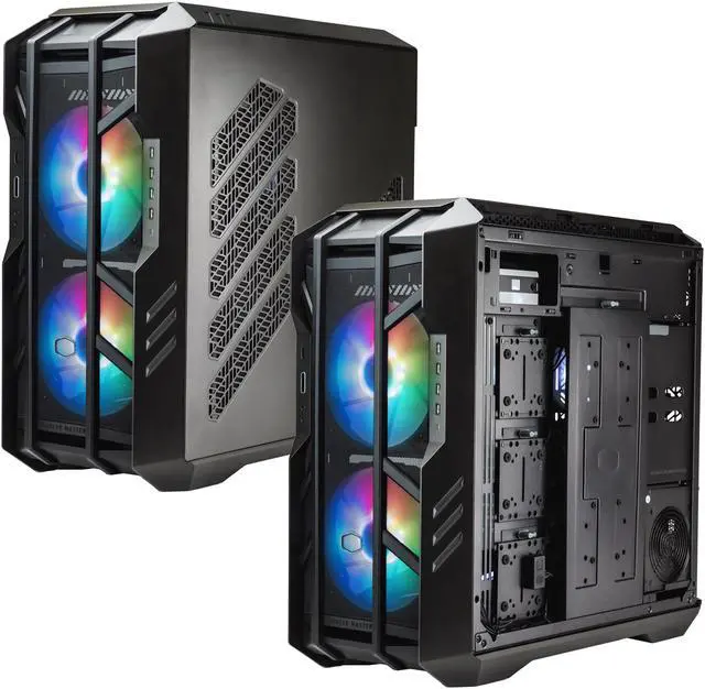 Alt view image 14 of 20 - Cooler Master HAF700 H700-IGNN-S00 Titanium Grey SGCC Steel / Mesh / ABS Plastic / Tempered Glass ATX Full Tower Computer Case