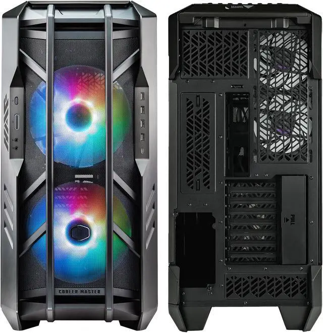 Alt view image 20 of 20 - Cooler Master HAF700 H700-IGNN-S00 Titanium Grey SGCC Steel / Mesh / ABS Plastic / Tempered Glass ATX Full Tower Computer Case