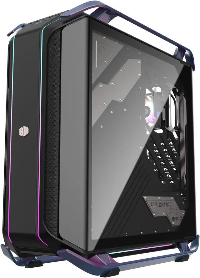 Alt view image 10 of 13 - Cooler Master Cosmos Infinity 30th Anniversary C700M E-ATX Full-Tower Curved Tempered Glass Panel, Riser Cable PCIe 4.0, Diverse Liquid Cooling, Type-C, Customizable ARGB (MCC-C700M-KHNN-S30)