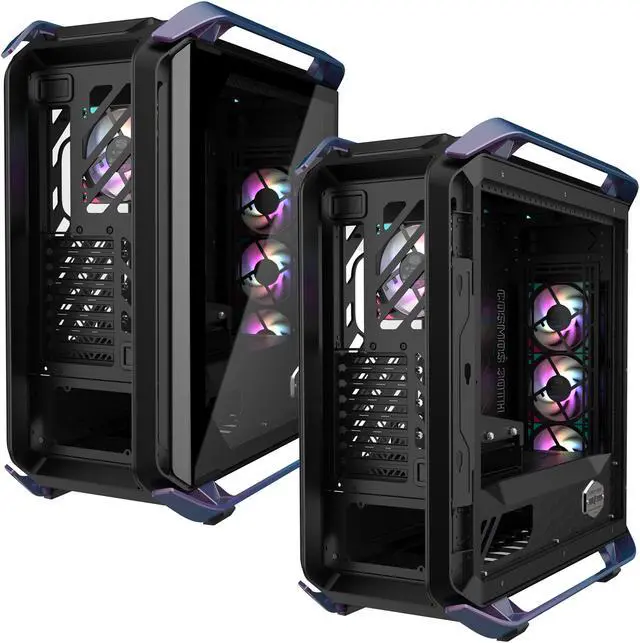 Alt view image 13 of 13 - Cooler Master Cosmos Infinity 30th Anniversary C700M E-ATX Full-Tower Curved Tempered Glass Panel, Riser Cable PCIe 4.0, Diverse Liquid Cooling, Type-C, Customizable ARGB (MCC-C700M-KHNN-S30)