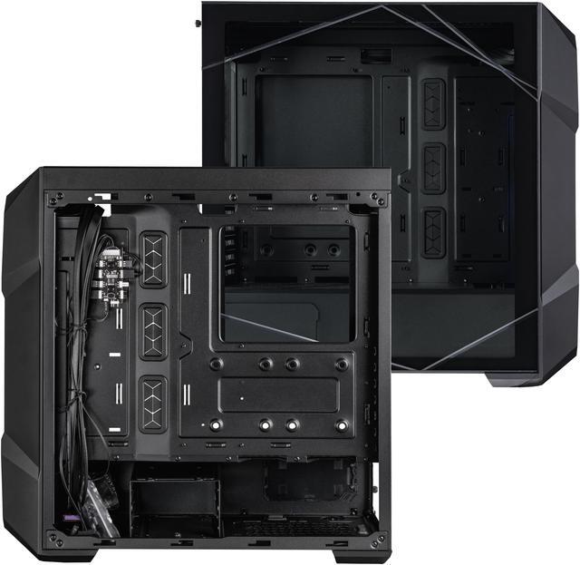 Alt view image 15 of 16 - Cooler Master TD500 Mesh V2 Black Gaming Airflow ATX Mid-Tower Case, Polygonal Mesh Panel, Crystalline Tempered Glass, 3x 120mm ARGB Fans, USB 3.2 Gen 2 Type C, 360 Radiator (TD500V2-KGNN-S00)