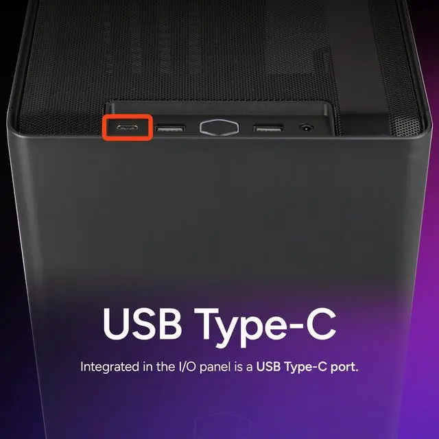 Alt view image 13 of 15 - Cooler Master NR200P V2 Mini-ITX PC Case Ready, SFX Fit PSU Ready to Install, 280mm AIO Support, 357mm Vertical GPU Mount, Designed Ready Nvidia RTX 5090 | AMD RX 9070 XT, Tempered Glass, DIY