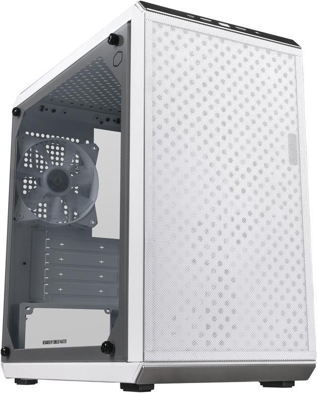 Main image of Cooler Master Q300L V2 White Micro-ATX Tower, Magnetic Patterned Dust Filter, USB 3.2 Gen 2x2 (20GB), Tempered Glass, CPU Coolers Max 159mm, GPU Max 360mm, Fully Ventilated Airflow (Q300LV2-WGNN-S00)