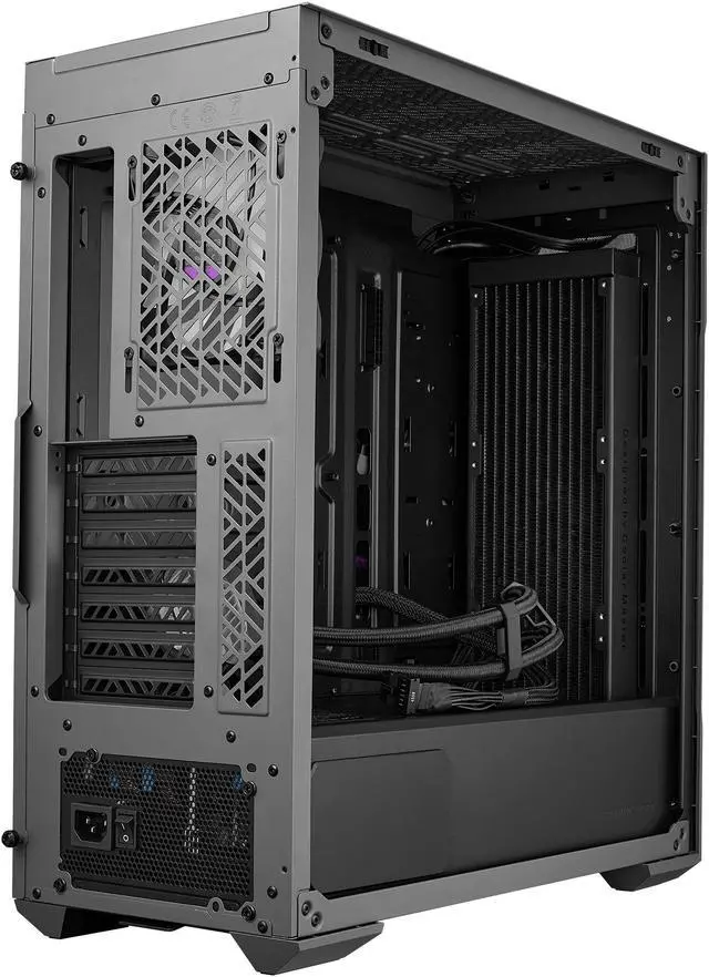Alt view image 12 of 15 - Cooler Master TD500 MAX ATX Mid-Tower Case, Custom Atmos 360 MAX AIO, GX II Gold 850W ATX 3.0 PSU, Mobius 120P ARGB PWM Fan, Type C, Two-Stage Power Connector, Pre-Routed Cable Management