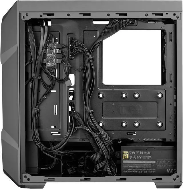 Alt view image 14 of 15 - Cooler Master TD500 MAX ATX Mid-Tower Case, Custom Atmos 360 MAX AIO, GX II Gold 850W ATX 3.0 PSU, Mobius 120P ARGB PWM Fan, Type C, Two-Stage Power Connector, Pre-Routed Cable Management