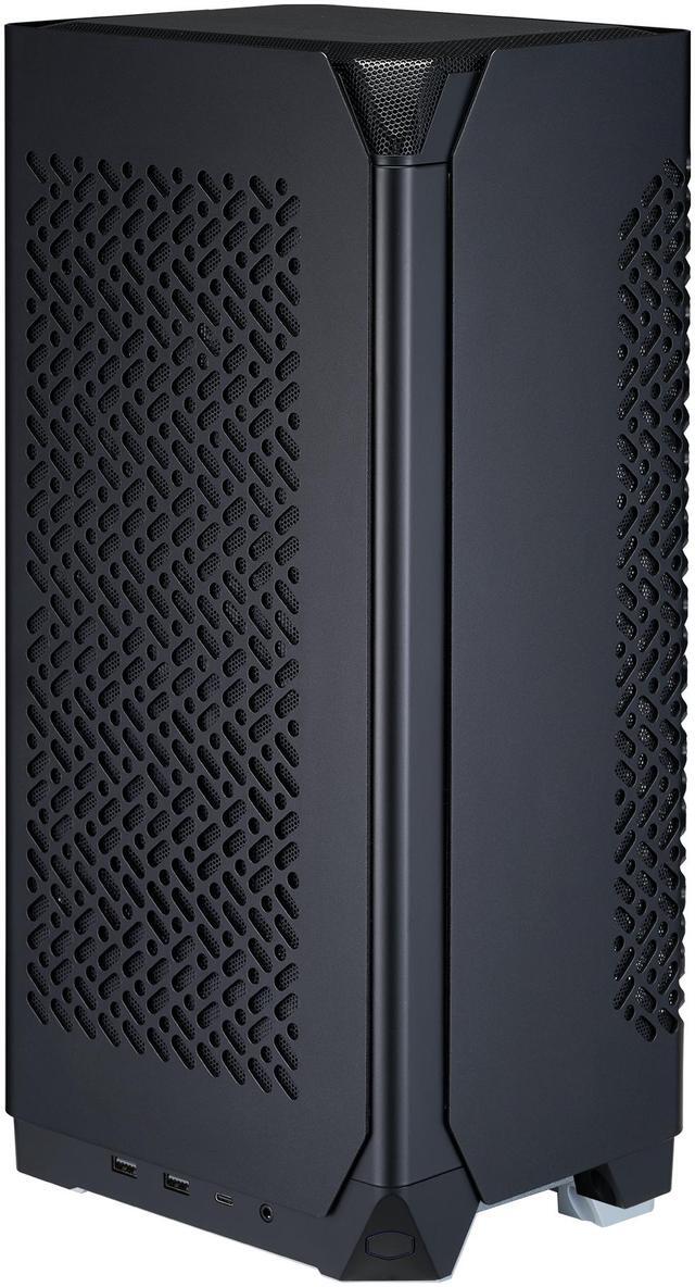 Main image of Cooler Master NCORE 100 Air Mini-ITX PC Tower Case, Anodized Aluminum, 3 Slot Horizontal GPU Mount, Compatible RX 7900 XTX|RTX 4090, Compatible SFX PSU | Air Cooler Up To 70 mm, USB Type C