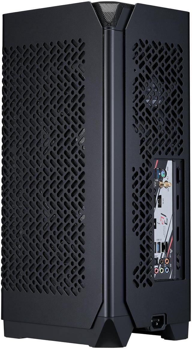 Alt view image 2 of 6 - Cooler Master NCORE 100 Air Mini-ITX PC Tower Case, Anodized Aluminum, 3 Slot Horizontal GPU Mount, Compatible RX 7900 XTX|RTX 4090, Compatible SFX PSU | Air Cooler Up To 70 mm, USB Type C