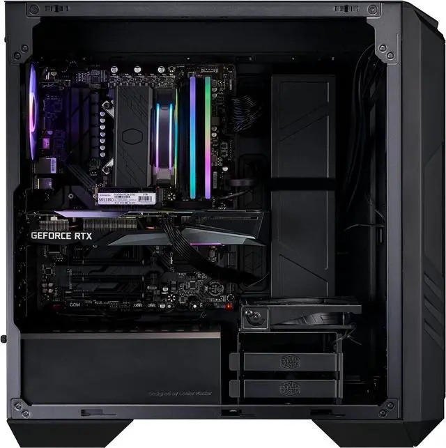 Cooler Master HAF 500 High-Airflow Mid-Tower ATX Gaming Case + Hyper ...