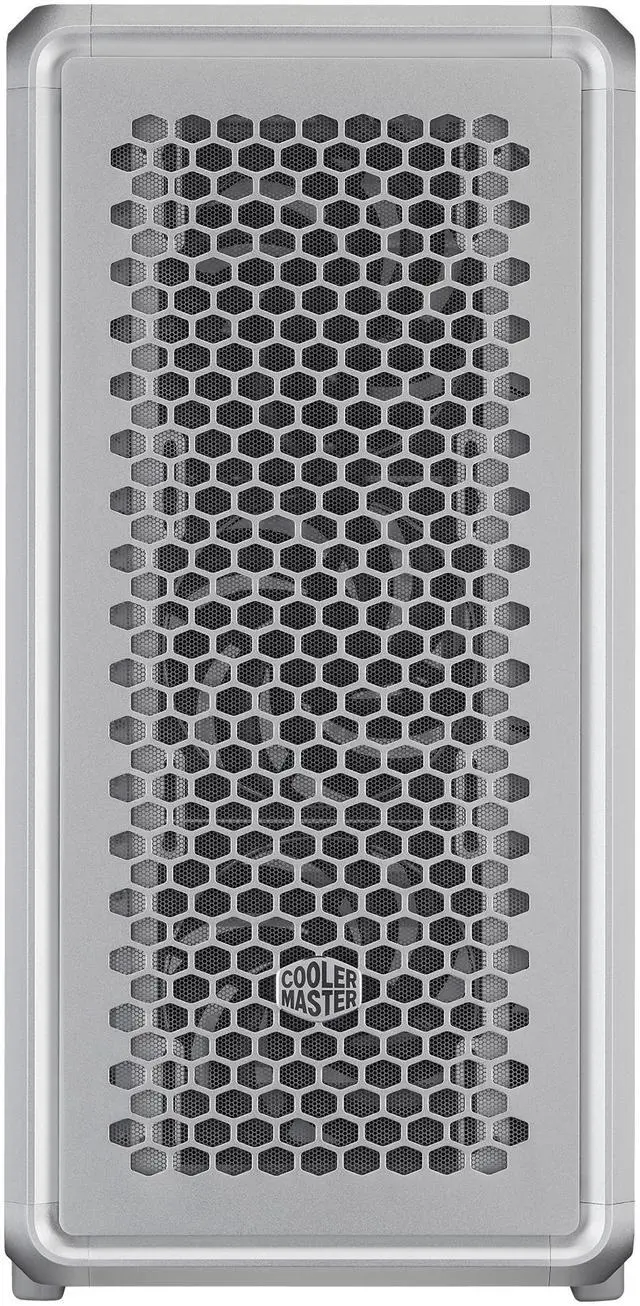 Alt view image 4 of 9 - Cooler Master MasterFrame 600 Silver FreeForm FineMesh Airflow ATX Mid-Tower Case, Aluminum Frame, Magnetic Side Panels, Customizable Internal, 410mm GPU Max, 420mm AIO Max, Type C, Tempered Glass