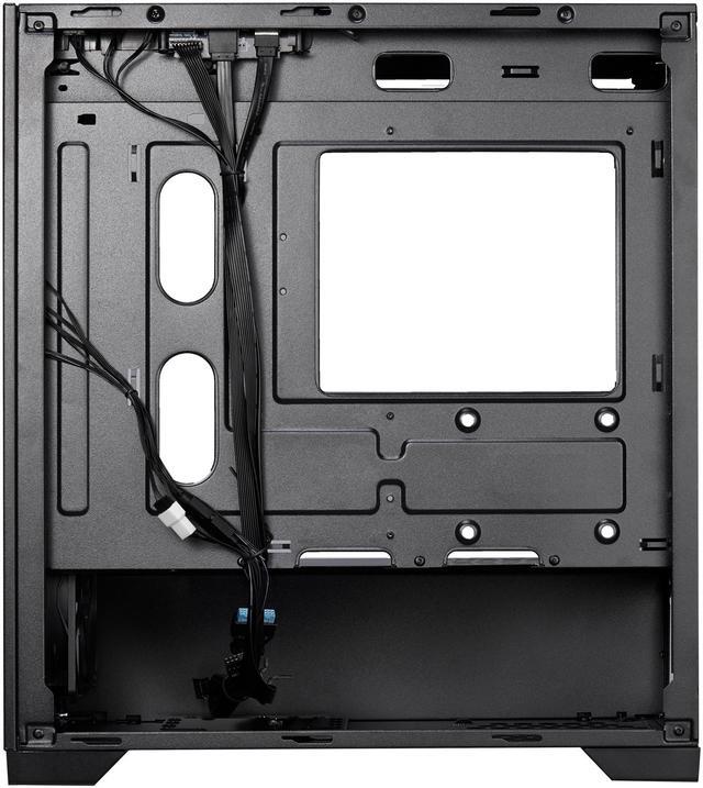 Alt view image 13 of 13 - Cooler Master Elite 302 Micro-ATX High Airflow Minimalist PC Case, 365mm GPU Max, 280mm AIO Max, Type C, Tempered Glass, Triple 120mm aRGB PWM Fan, Intakes Grill, Breathable PSU Shroud