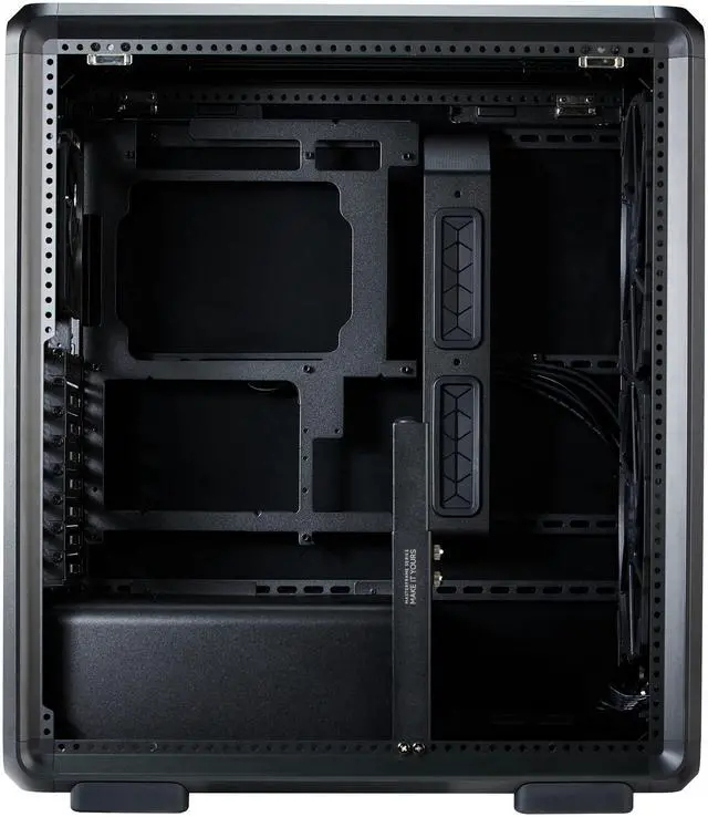 Alt view image 2 of 15 - Cooler Master MasterFrame 500 Mesh Black FreeForm 2.0 Modular Platform Open-Air ATX Mid-Tower Case, Aluminum Frame, Dual 200mm Fans, 390mm GPU Max, 360mm AIO Max, Type C, Tempered Glass