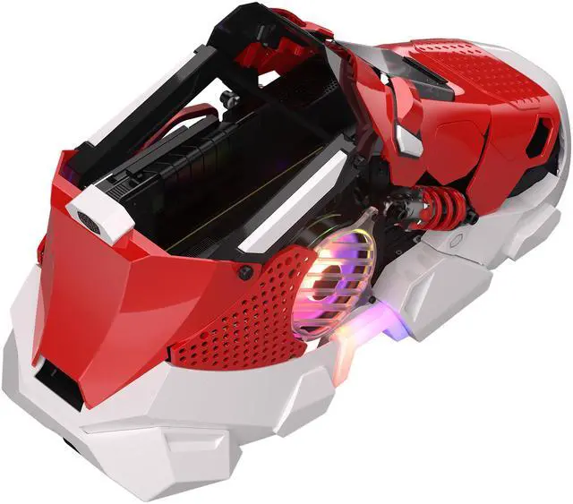 Alt view image 2 of 14 - Cooler Master Sneaker-X ITX | AIO | Power | PC Case, 360mm Flux AIO,  V850W SFX Gold PSU, 300mm GPU Mount Compatible Gigabyte RTX 5070 Ti Eagle |RX 9070 XT Gaming OC, DIY Customize Build