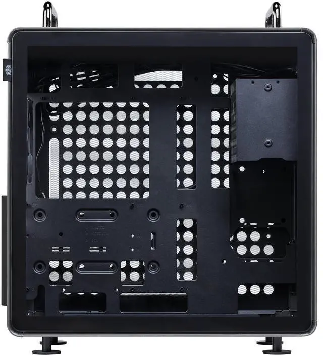 Alt view image 7 of 10 - Cooler Master QUBE 540 High-Airflow ATX Mid-Tower Case, 415mm GPU Clearance Max, Designed Ready RTX 5090|RX 9070 XT, Tempered Glass, Modular & Customizable Design, Reversible I/O Panel - Stardust Iron