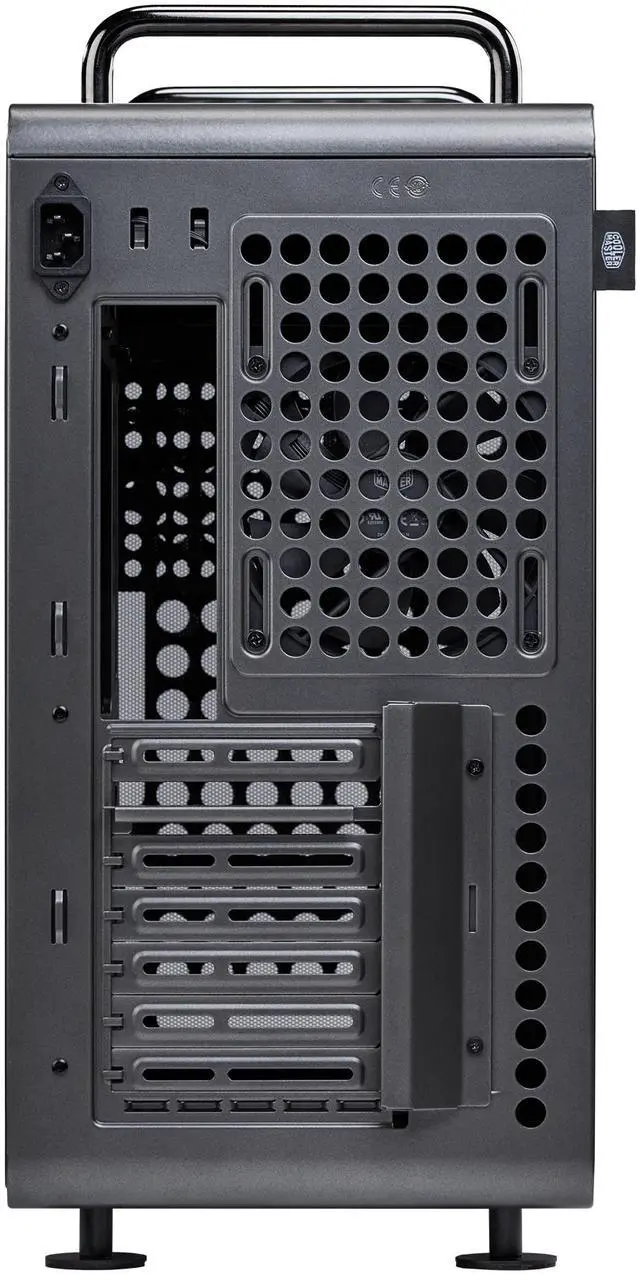 Alt view image 8 of 10 - Cooler Master QUBE 540 High-Airflow ATX Mid-Tower Case, 415mm GPU Clearance Max, Designed Ready RTX 5090|RX 9070 XT, Tempered Glass, Modular & Customizable Design, Reversible I/O Panel - Stardust Iron