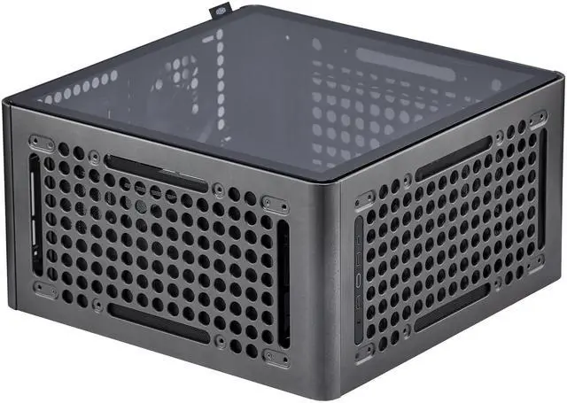 Alt view image 9 of 10 - Cooler Master QUBE 540 High-Airflow ATX Mid-Tower Case, 415mm GPU Clearance Max, Designed Ready RTX 5090|RX 9070 XT, Tempered Glass, Modular & Customizable Design, Reversible I/O Panel - Stardust Iron