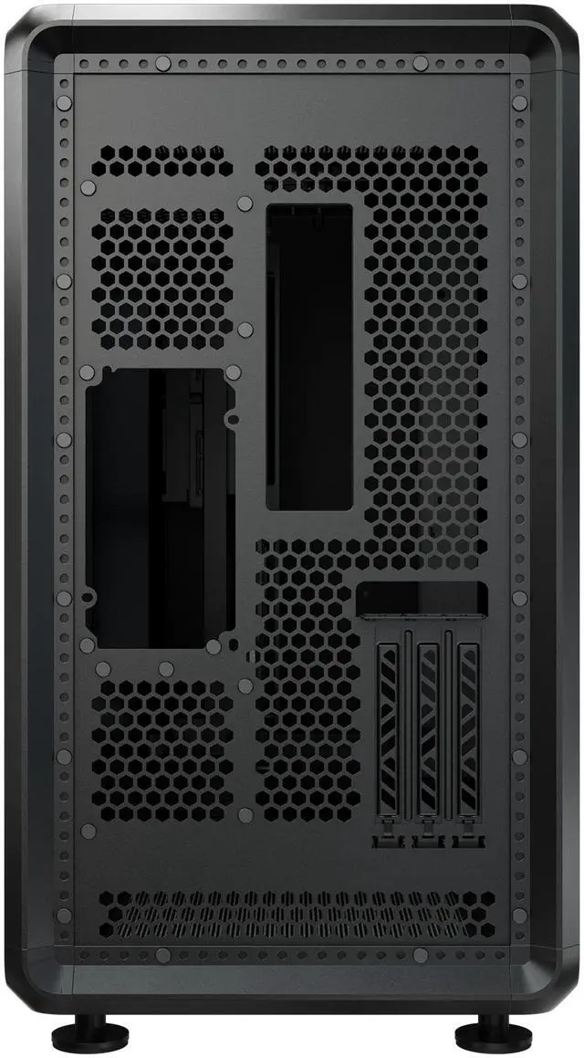 Alt view image 5 of 12 - Cooler Master MasterFrame 360 Stage LCD Open-Frame ATX PC Case, Front LCD Display, 430mm GPU Max, 360mm Radiator Support, Supports Up to 12 x120mm Fans, PCIe 5.0 Riser, USB4 Type-C, Vertical GPU Mount