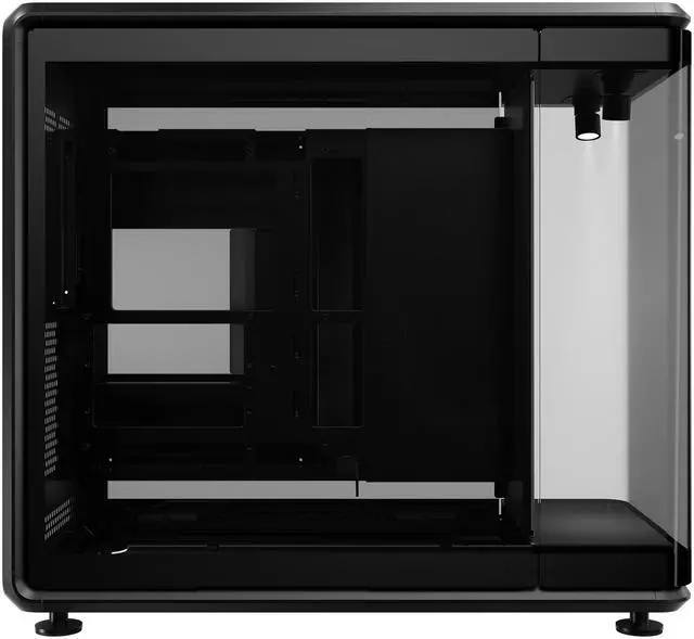 Alt view image 4 of 12 - Cooler Master MasterFrame 360 Panorama Open-Frame ATX PC Case, 3-Side Panoramic Tempered Glass, 430mm GPU Max, 360mm Radiator Support, PCIe 5.0, Supports Up to 12 x 120mm Fans, USB4 Type-C