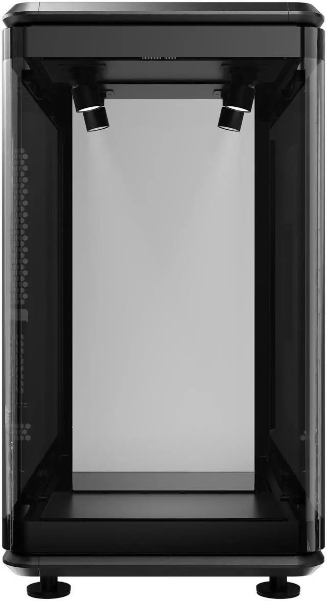 Alt view image 6 of 12 - Cooler Master MasterFrame 360 Panorama Open-Frame ATX PC Case, 3-Side Panoramic Tempered Glass, 430mm GPU Max, 360mm Radiator Support, PCIe 5.0, Supports Up to 12 x 120mm Fans, USB4 Type-C