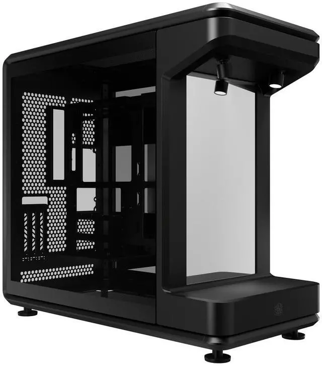 Main image of Cooler Master MasterFrame 360 STAGE Mirror Open-Frame ATX PC Case, Front Mirrored Display Platform, 430mm GPU Max, 360mm Radiator Support, PCIe 5.0, support up to 12×120mm Fans, USB4 Type-C