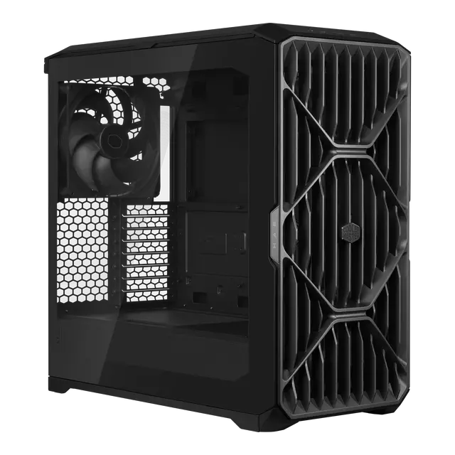Main image of Cooler Master HAF II 500 ATX PC Case, High Airflow Dual 220mm + 180mm Fans, 430mm Graphics Cards Support, 360mm AIO Support, ATX Motherboards, 4 Dual-Slot GPUs, Dedicated GPU Airflow, AI Workstation