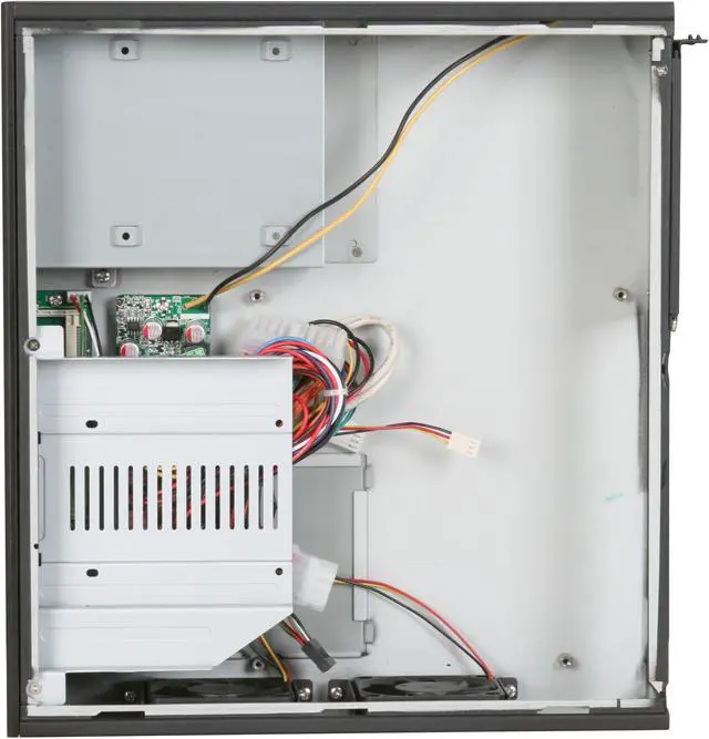 Alt view image 5 of 6 - JETWAY JC-114-B Black Mini-ITX Form Computer Case 80W Power Supply