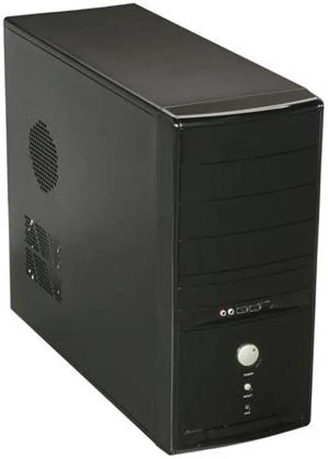 Main image of HEC 6C28BB8S Black Steel ATX Mid Tower Computer Case