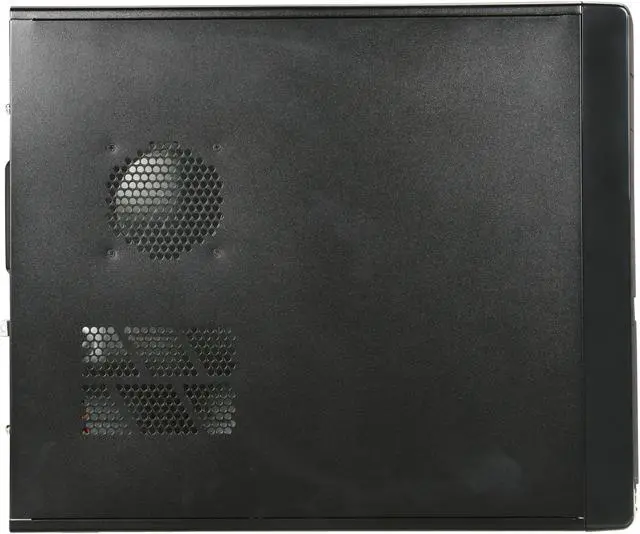 Alt view image 4 of 9 - HEC 6C28BB8S Black Steel ATX Mid Tower Computer Case