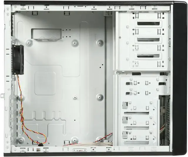 Alt view image 6 of 9 - HEC 6C28BB8S Black Steel ATX Mid Tower Computer Case