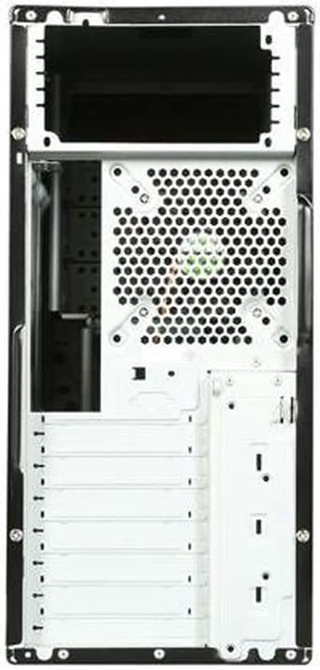 Alt view image 8 of 9 - HEC 6C28BB8S Black Steel ATX Mid Tower Computer Case